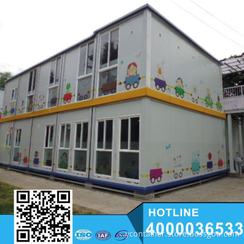 Ground floor for parking house container motel
